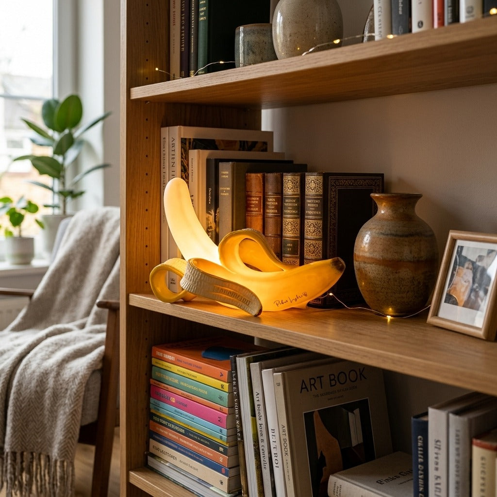 Linus - Banana Light Art Deco Table Lamp