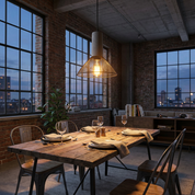 Nikos - Concrete Industrial Pendant Lamp