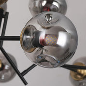 Deiphobos - Twelve-Globe Glass Chandelier
