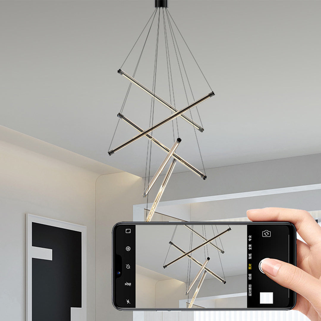 Ithaka - Minimalist LED Linear Chandelier