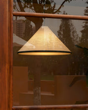 Cone Washi Pendant Light – detail 4