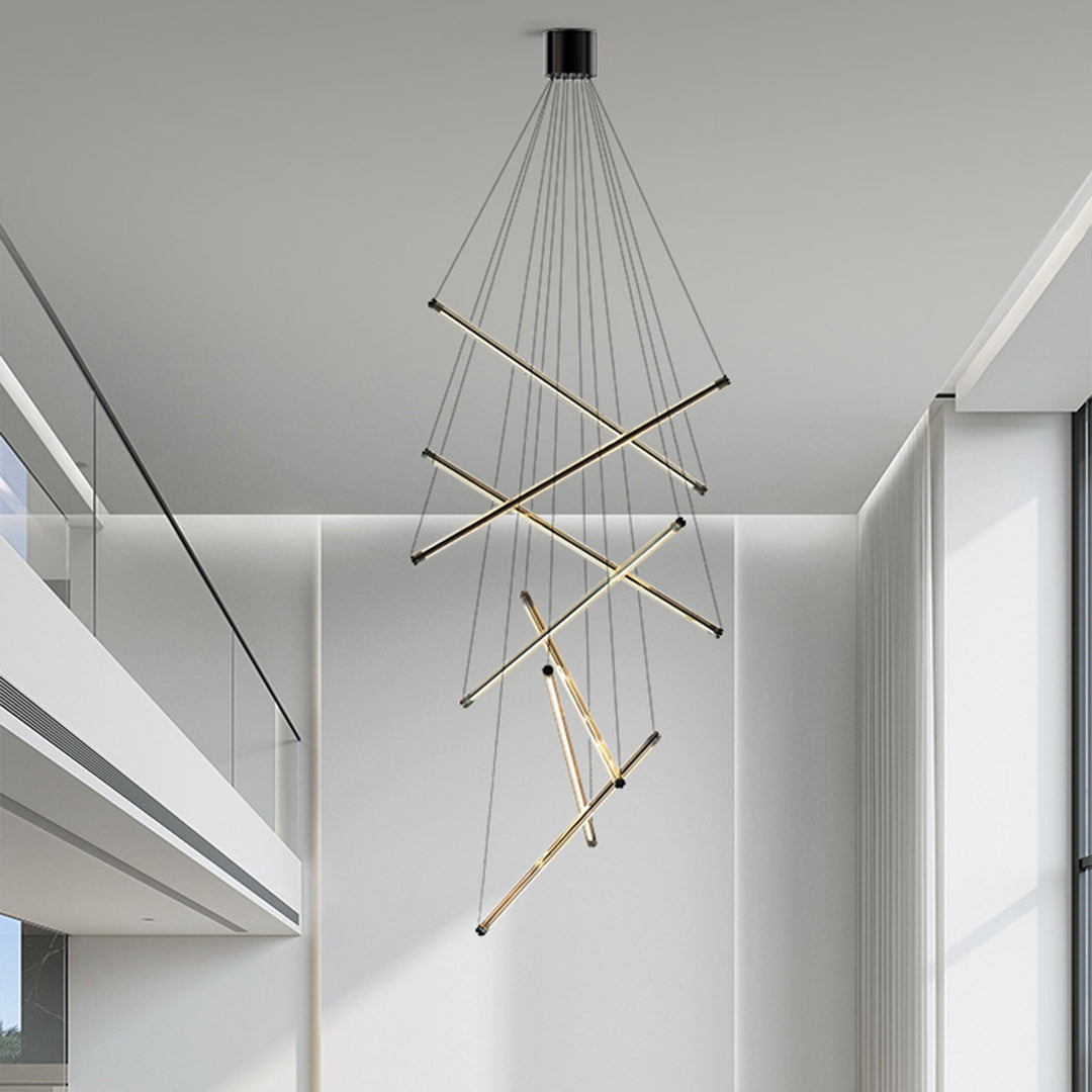 Ithaka - Minimalist LED Linear Chandelier