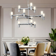Euthymios - Geometric Layered Nordic Chandelier