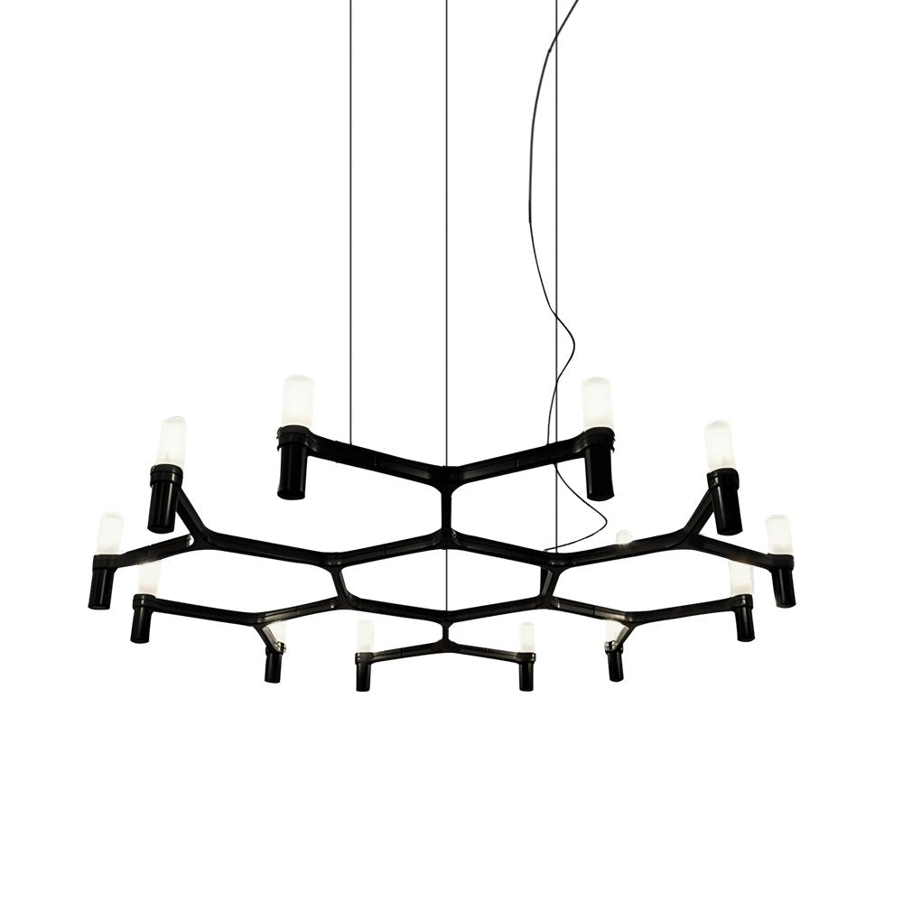 Euthymios - Geometric Layered Nordic Chandelier