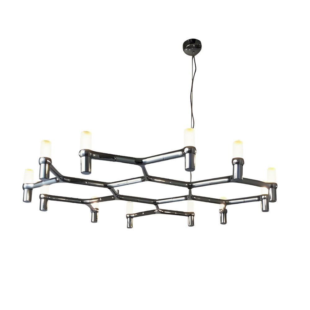 Euthymios - Geometric Layered Nordic Chandelier