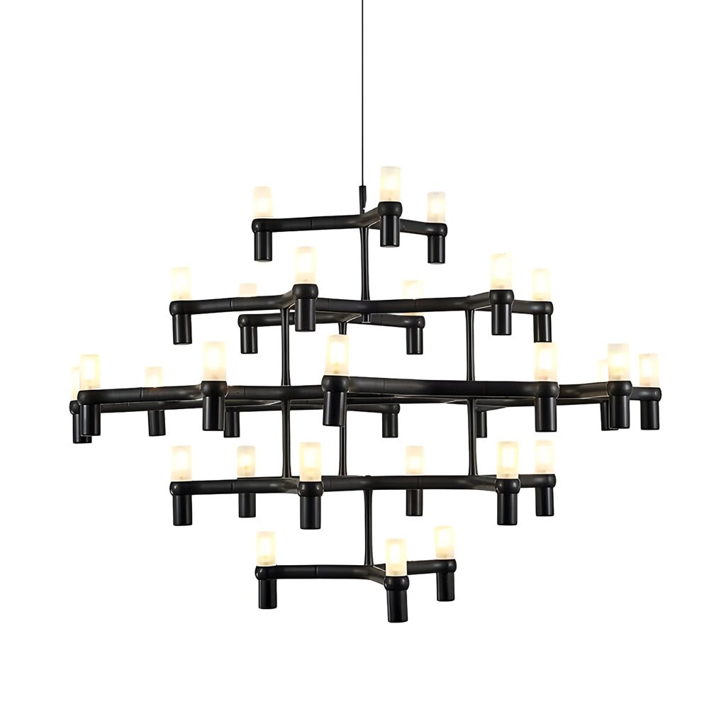Euthymios - Geometric Layered Nordic Chandelier