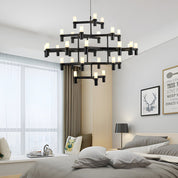 Euthymios - Geometric Layered Nordic Chandelier