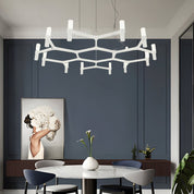 Euthymios - Geometric Layered Nordic Chandelier