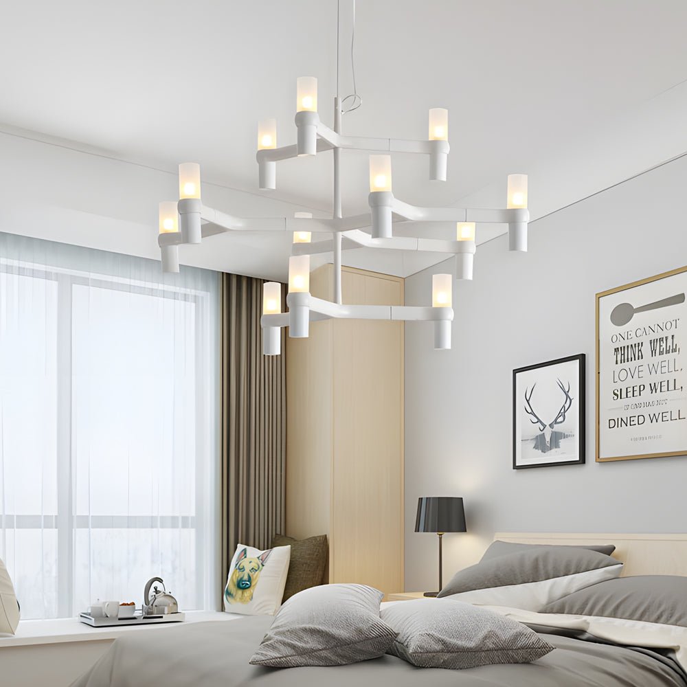 Euthymios - Geometric Layered Nordic Chandelier