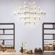 Euthymios - Geometric Layered Nordic Chandelier