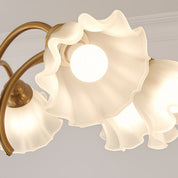 Demophon - Lily Flower Glass Chandelier