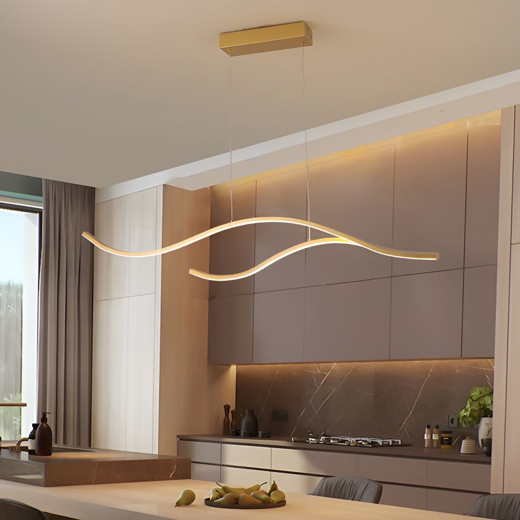 Zephyr - Curved LED Pendant Light