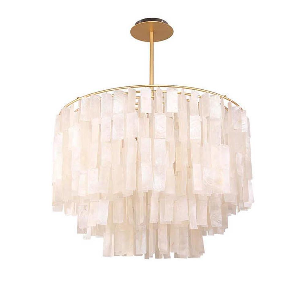 Galene - Capiz Shell Modern Chandelier