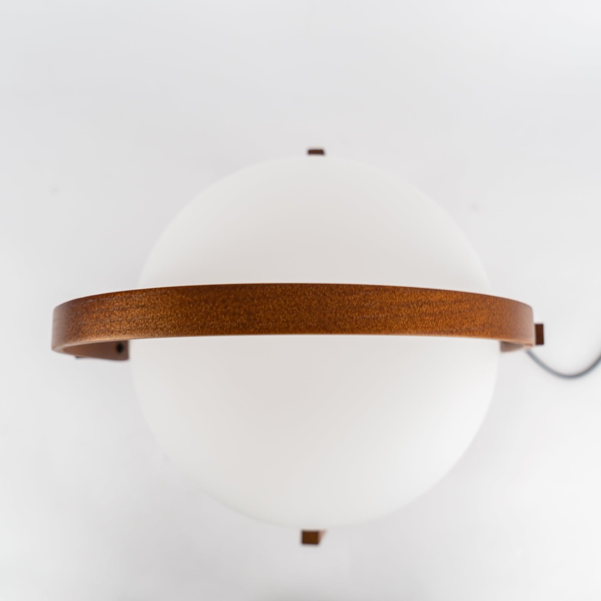 Pharos - Portable Wood and Glass Lantern Table Lamp