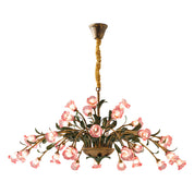 Arete - Vintage Glass Floral Chandelier