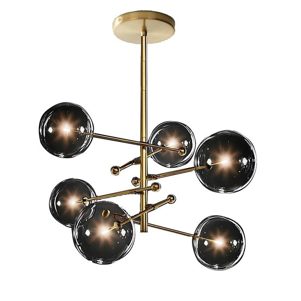 Hegesias - Geometric Globe Glass Chandelier