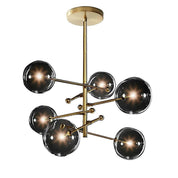Hegesias - Geometric Globe Glass Chandelier