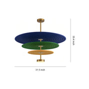 Chloris - Felt Acoustic 3-Tier Chandelier