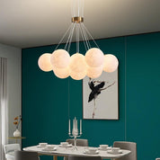 Chrysippos - Cascading Globe Cluster Chandelier