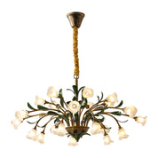 Arete - Vintage Glass Floral Chandelier