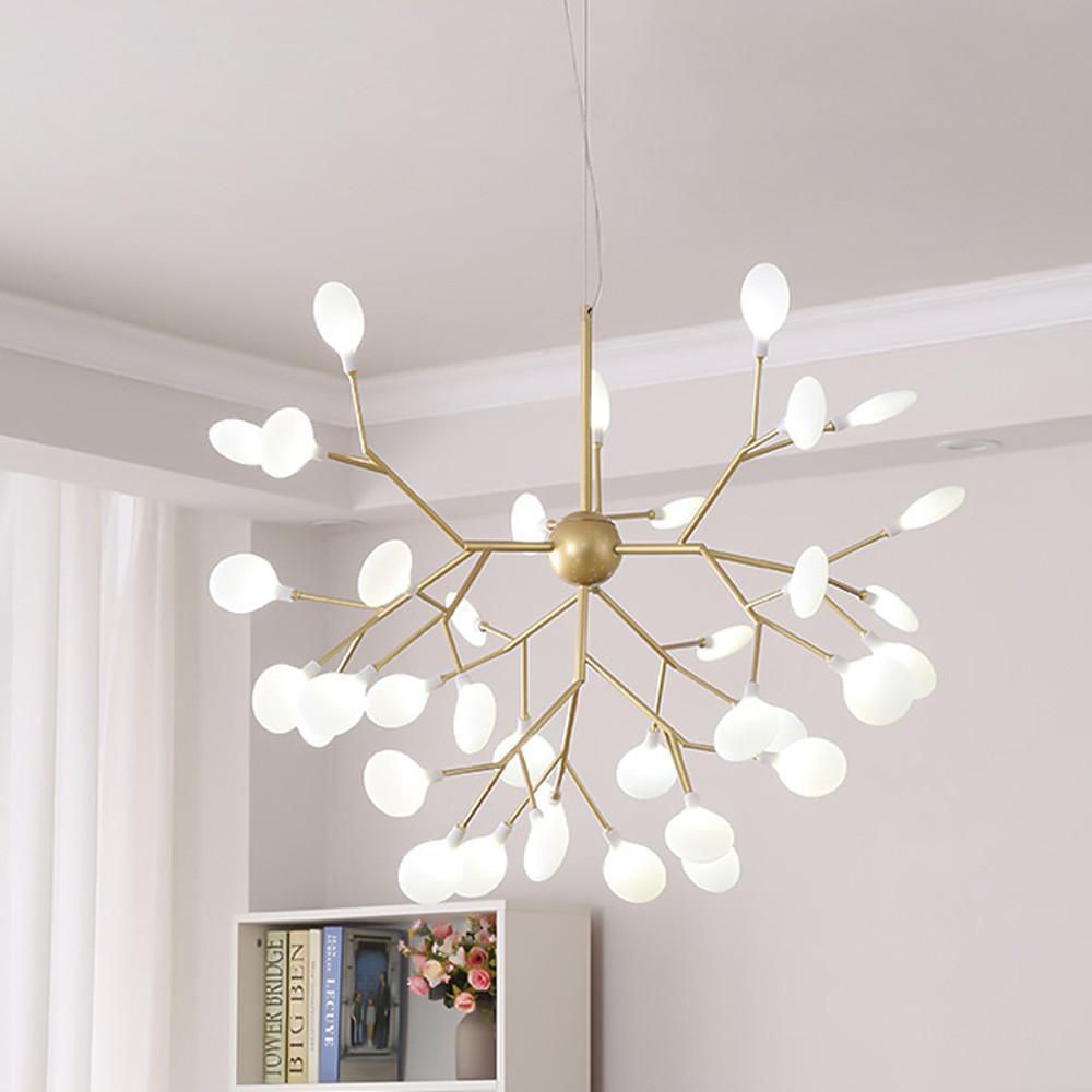 Chryseis - 36-Light Gold Sputnik Chandelier