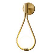 Kallianeira - Brass and Glass Vanity Light