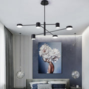Doriskos - Black Sputnik LED Chandelier