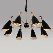 Briseis - Electroplated Metal 8-Light Chandelier