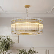 Epikles - Iron and Glass Multi-Head Chandelier