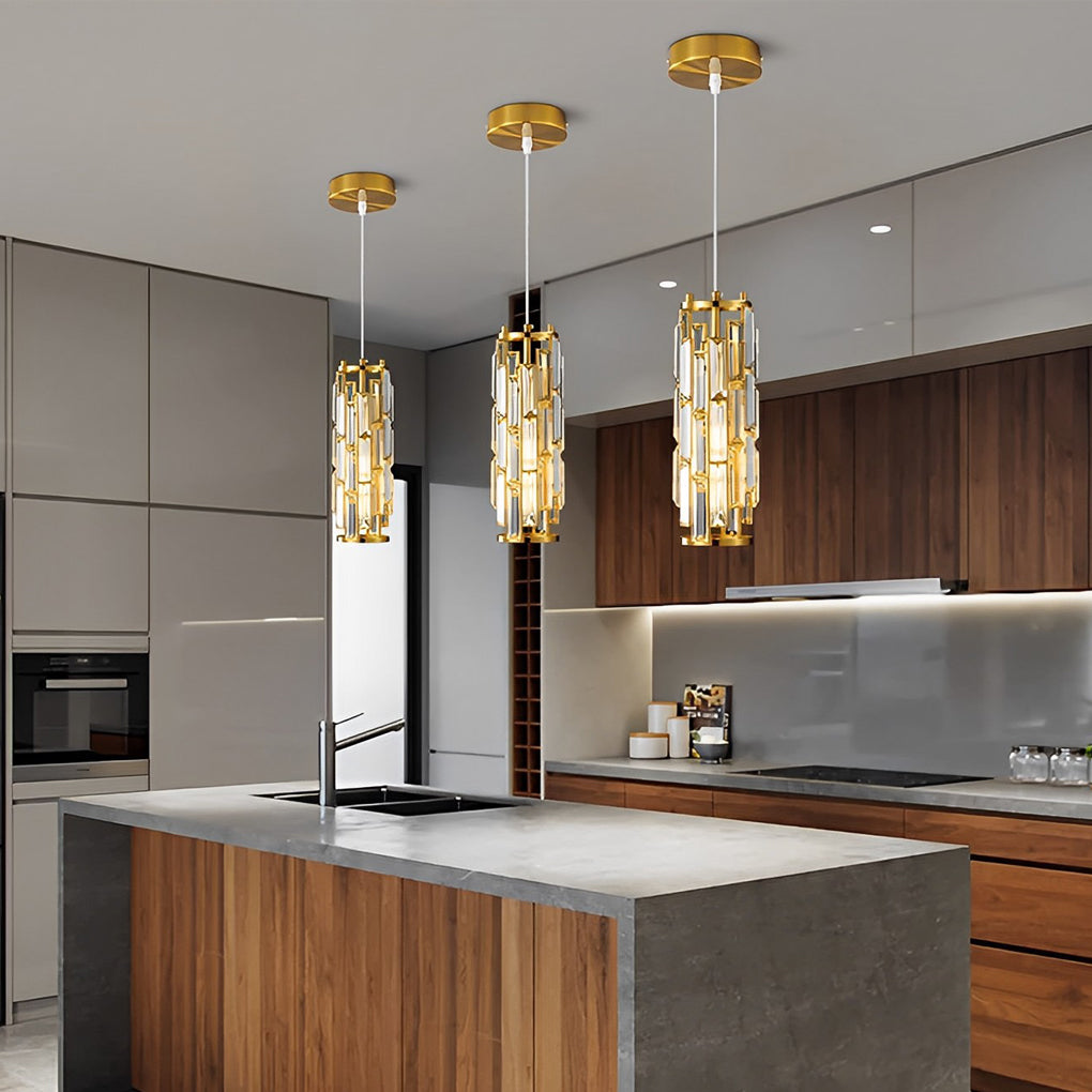 Selene - Mini Crystal Pendant Light