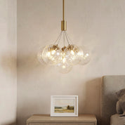 Orestes - Copper Bubble Chandelier