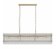 Epikles - Iron and Glass Multi-Head Chandelier