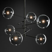 Hegesias - Geometric Globe Glass Chandelier