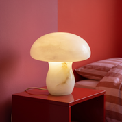 Alkmene - Alabaster Mushroom Table Lamp
