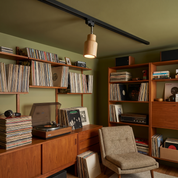 Aristaios - Wood and Steel Track Lighting