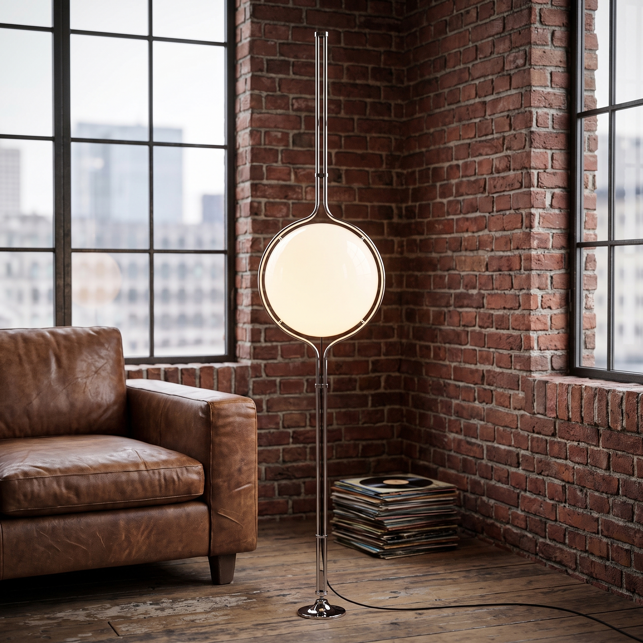 Atlas - Tension Pole Floor Lamp