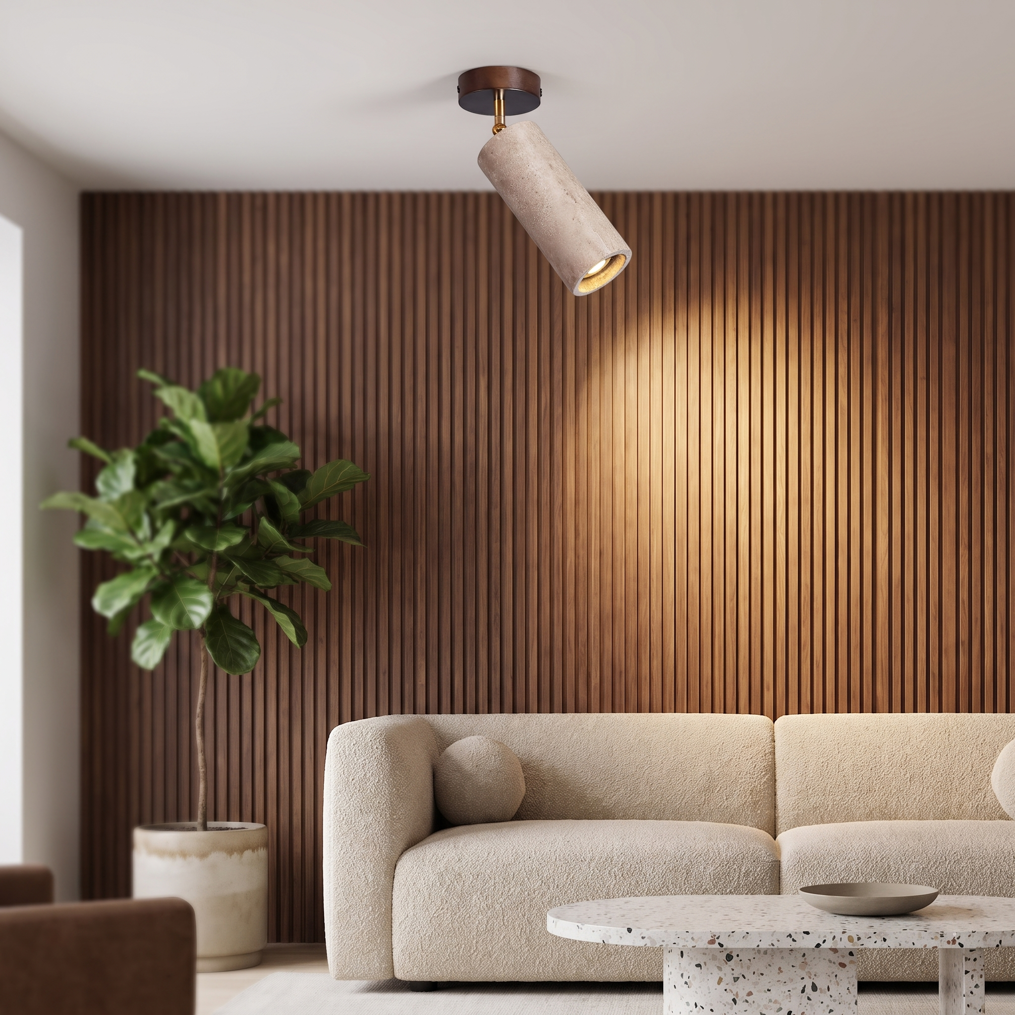 Perseis - Travertine Stone Spotlight