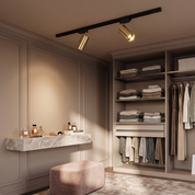 Chrysaor - Gilded Rail Track Light