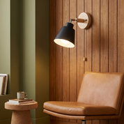 Strophios - Rotating Wood Wall Sconce