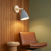 Strophios - Rotating Wood Wall Sconce