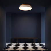 Kalypso - Travertine Flush Mount Ceiling Light