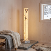Chione - Alabaster Floor Lamp