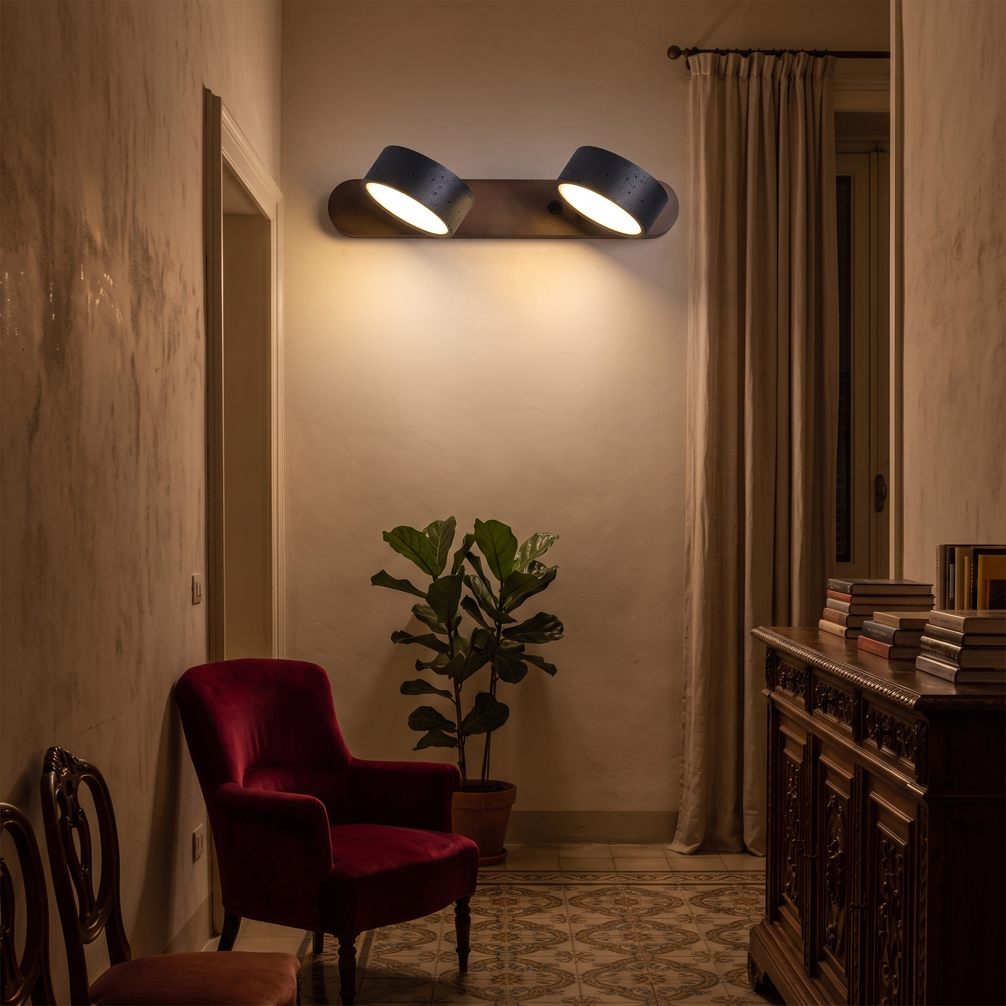 Nyx wall light, lifestyle image 3
