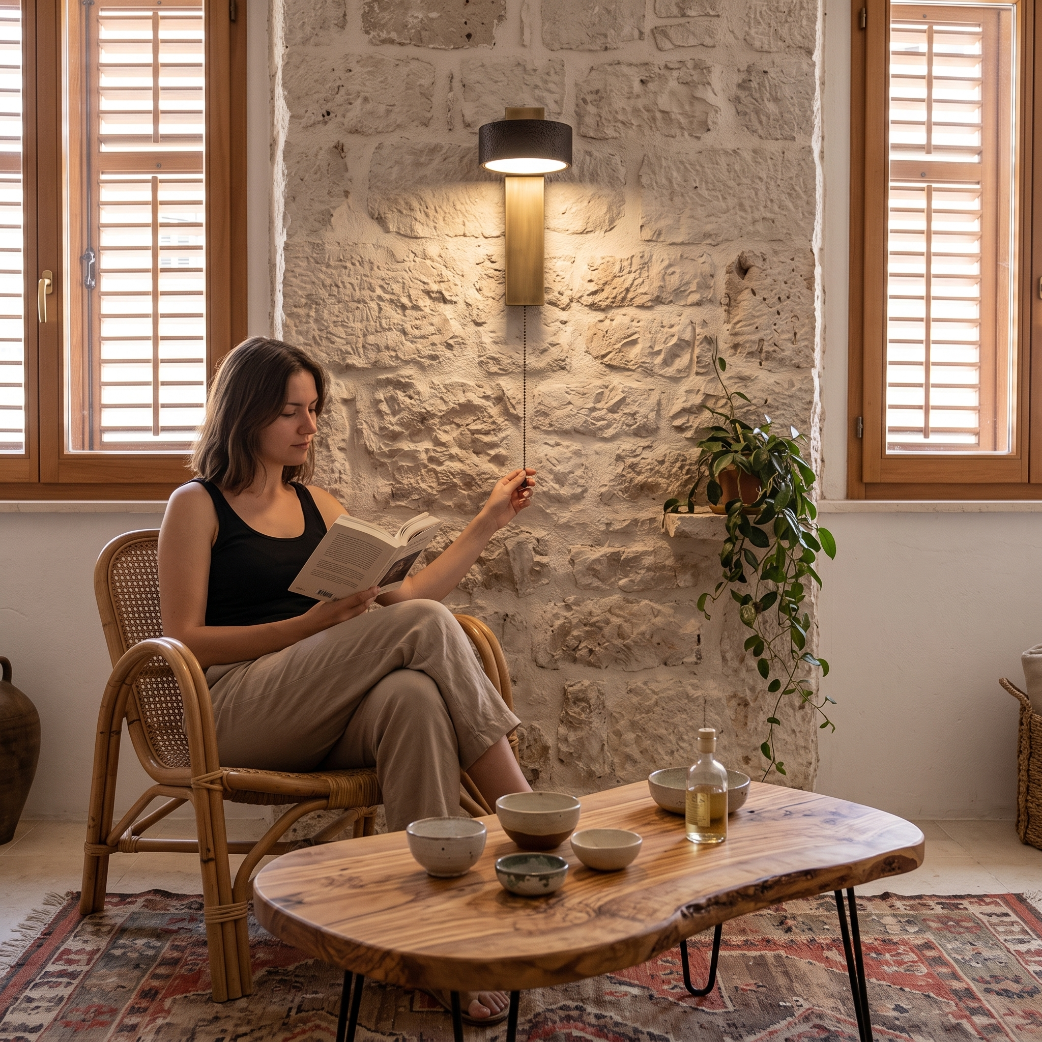 Kelaino wall light, lifestyle image 1
