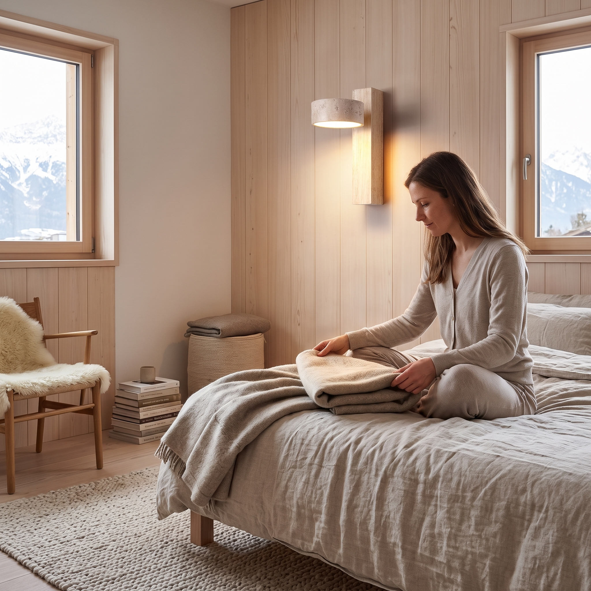 Kyparissos wall light, lifestyle image 1
