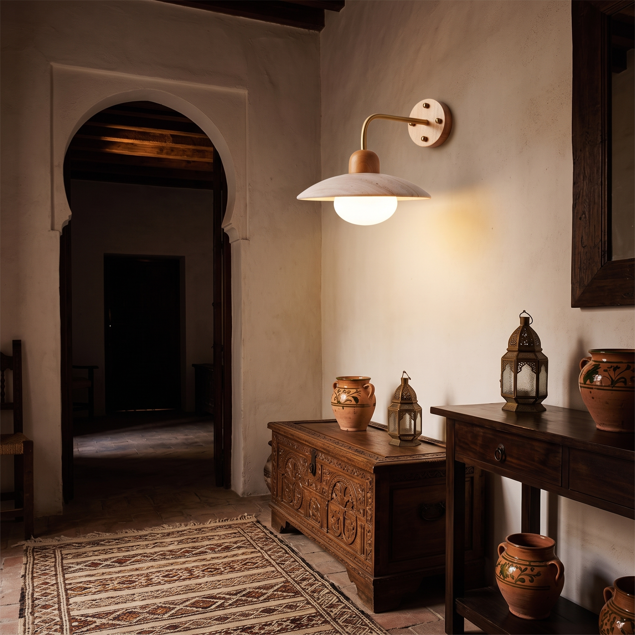 Helios wall light, lifestyle image 3