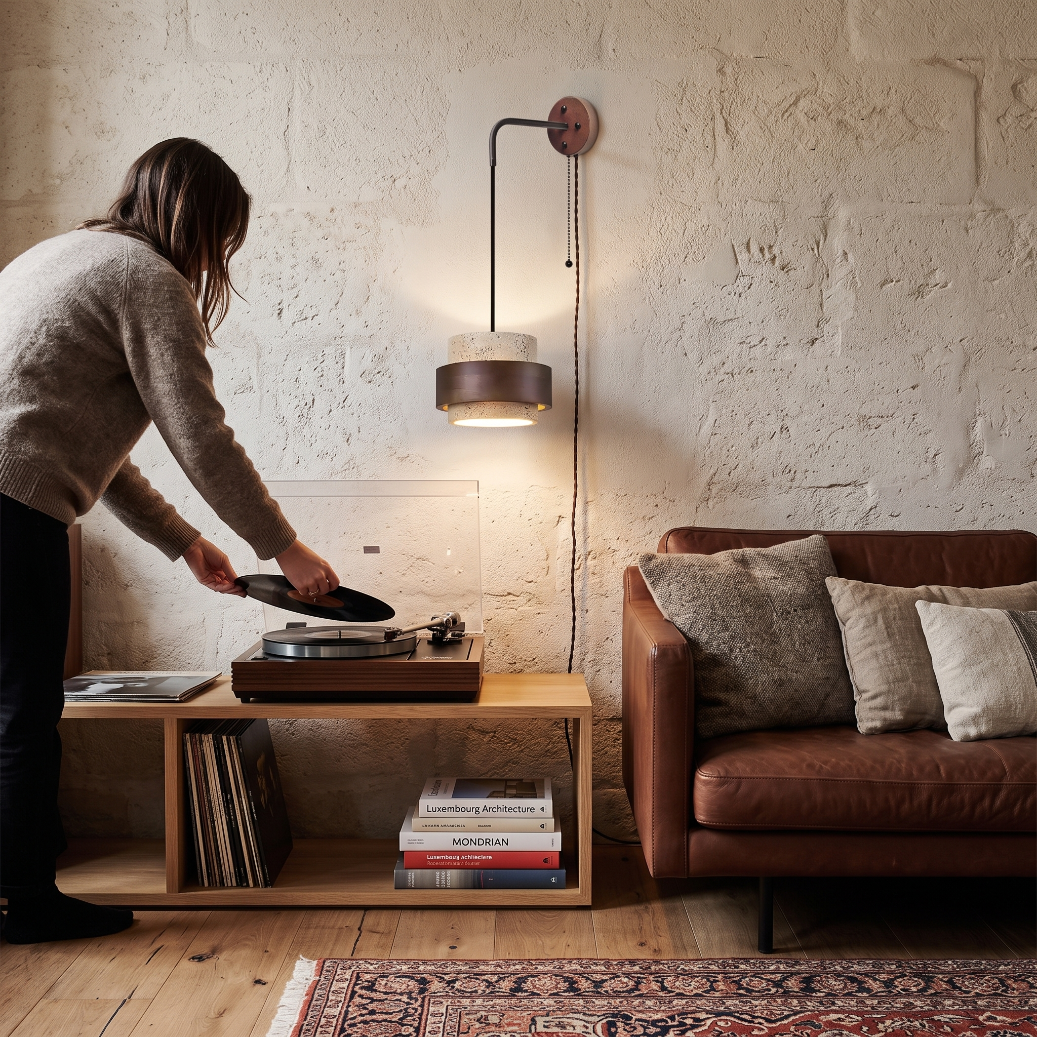 Klotho wall light, lifestyle image 1