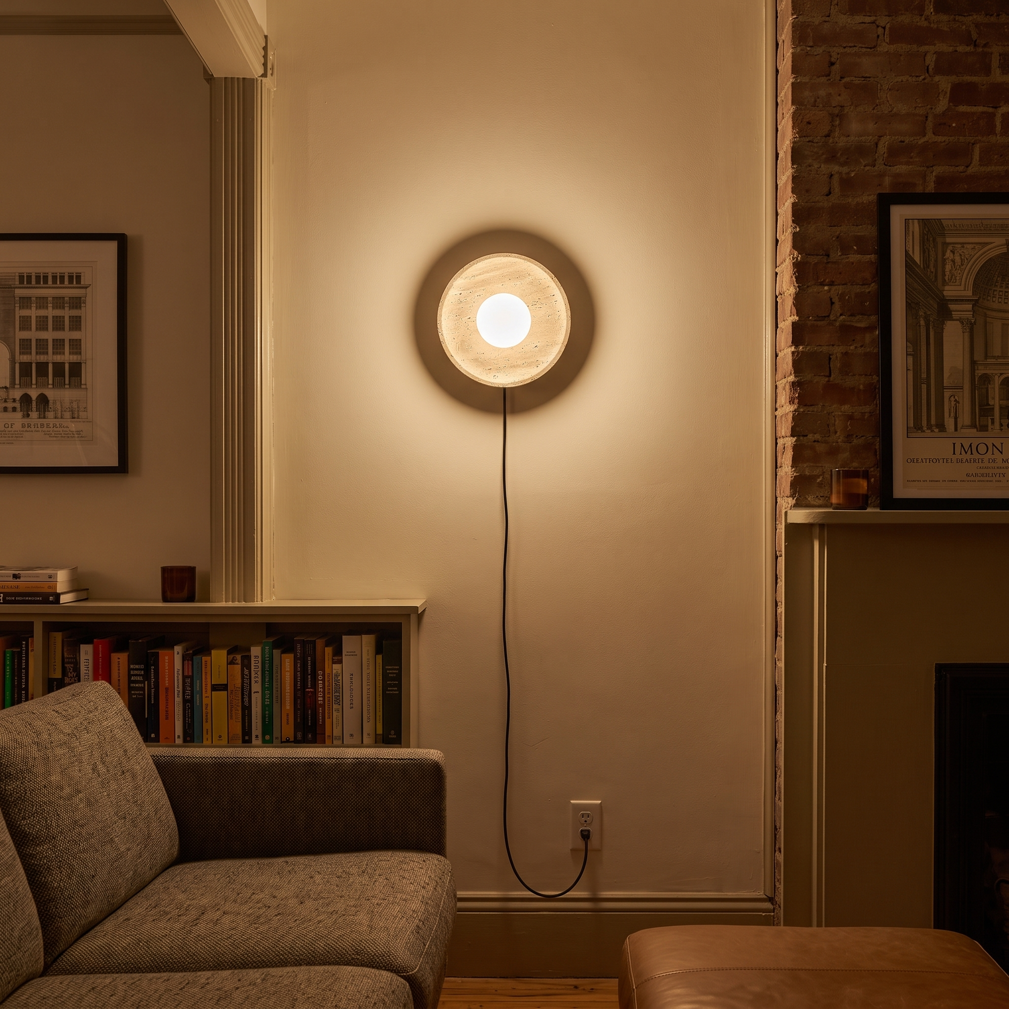 Artemis wall light, lifestyle image 3