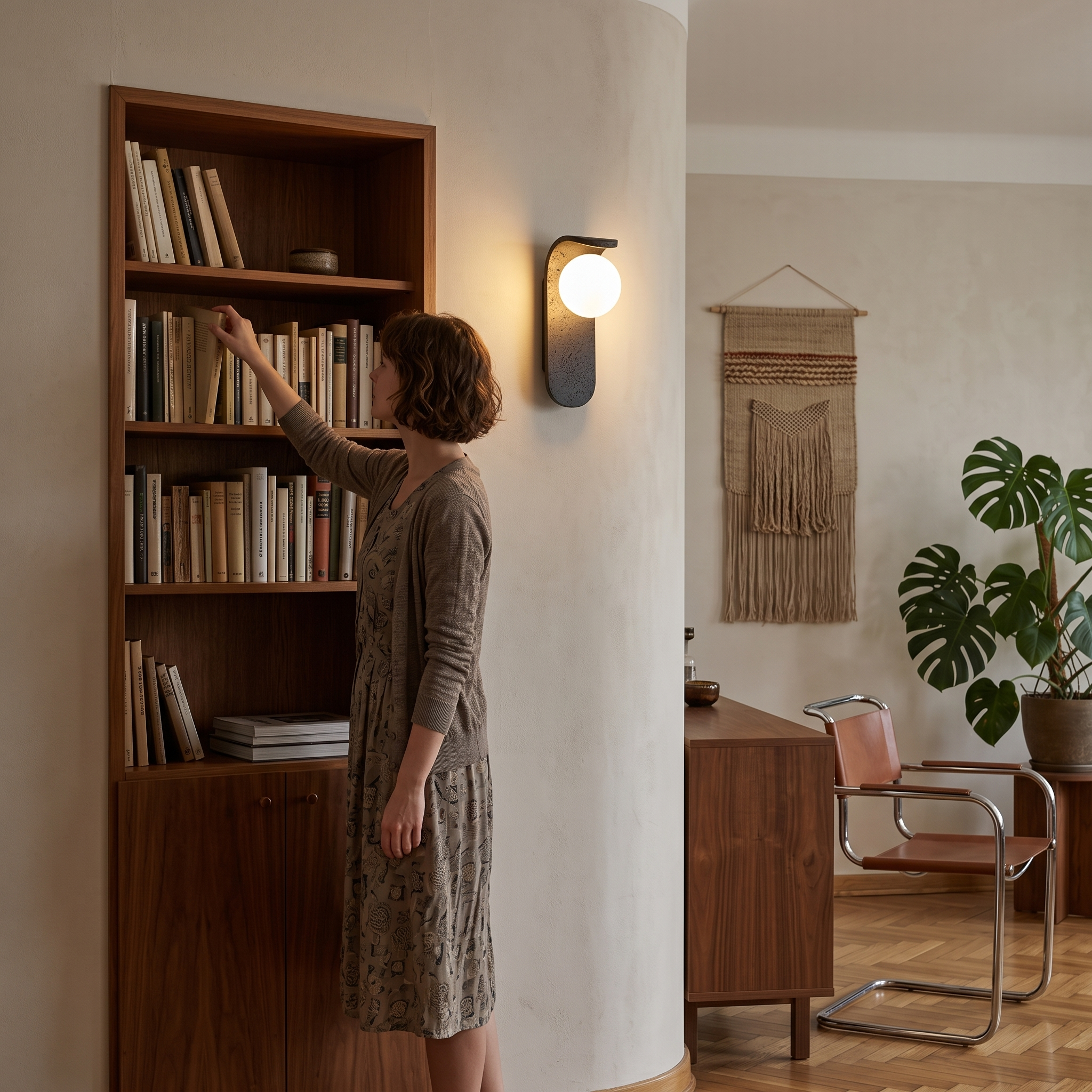 Adrasteia wall light, lifestyle image 1