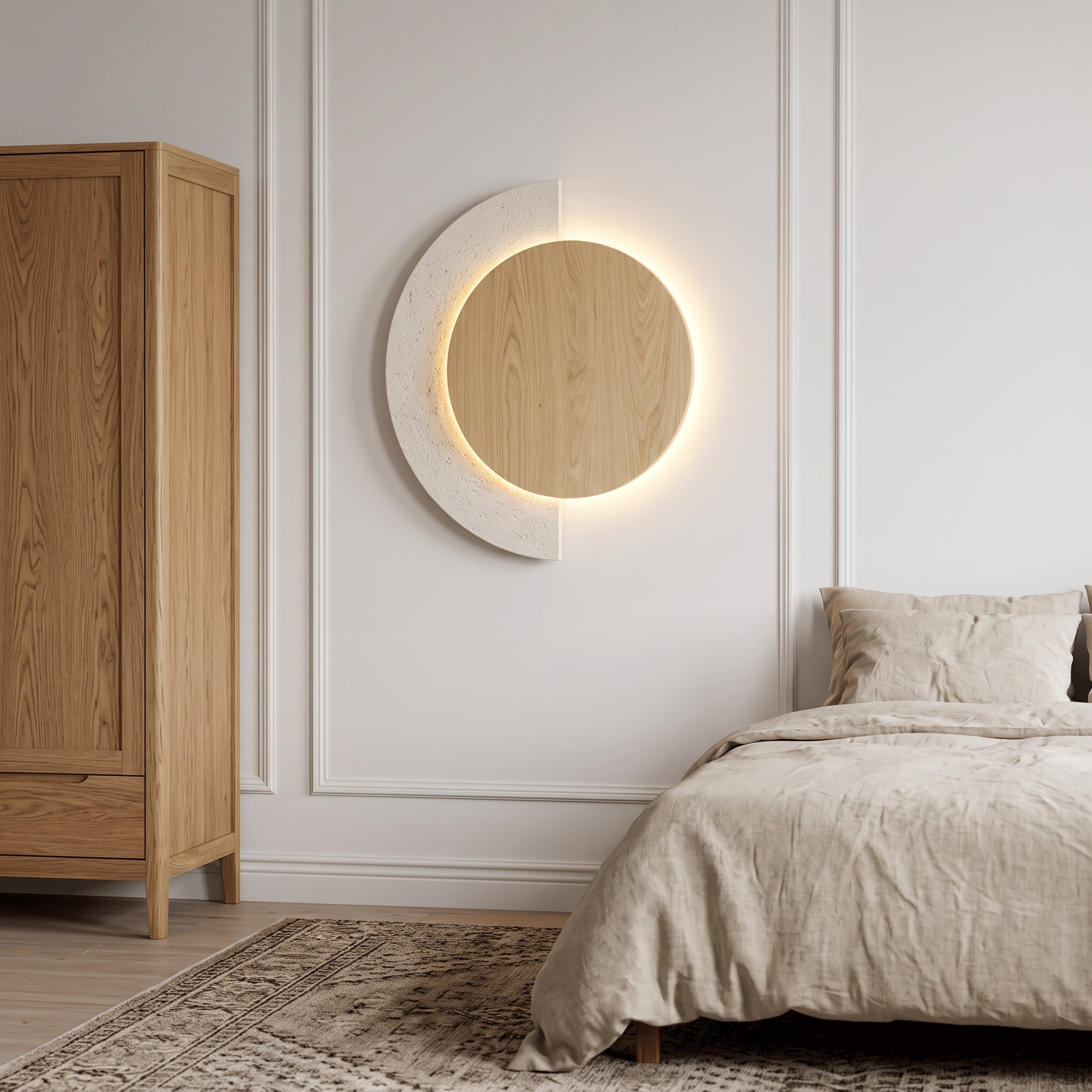 Panope wall light, lifestyle image 2